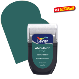 Testeur peinture murale Ambiance Vert Anglais 30 ml LEVIS