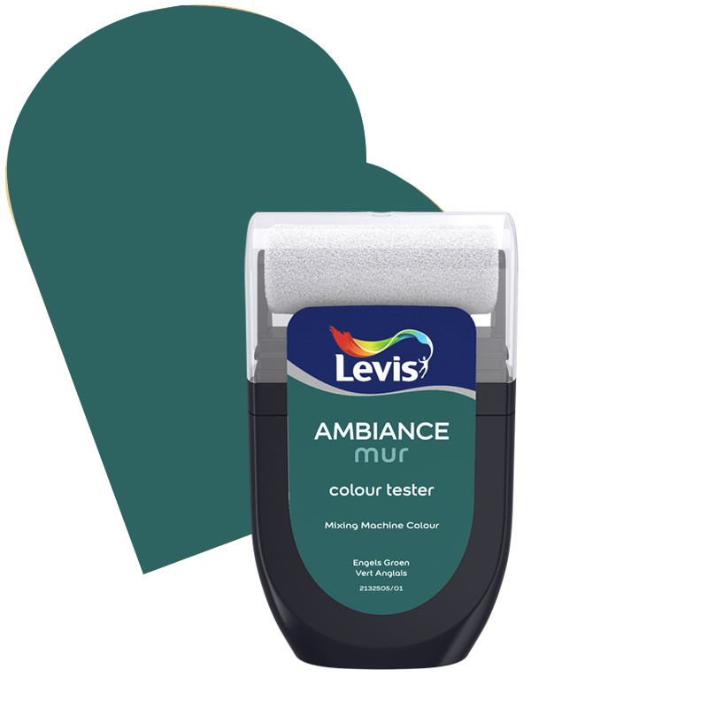 Testeur peinture pour murs Ambiance vert anglais 0,03 L LEVIS