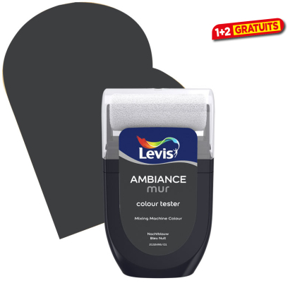 Testeur peinture murale Ambiance Bleu Nuit 30 ml LEVIS