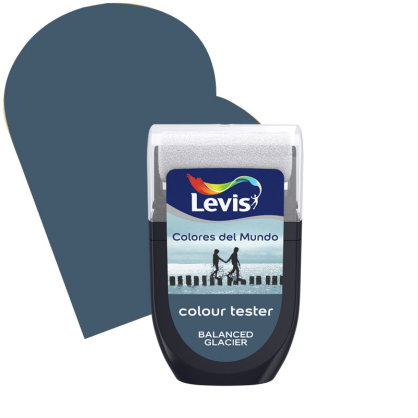 Testeur peinture murale Colores Del Mundo Balanced Glacier 30 ml LEVIS