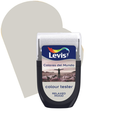 Testeur peinture murale Colores Del Mundo Relaxed Mood 30 ml LEVIS