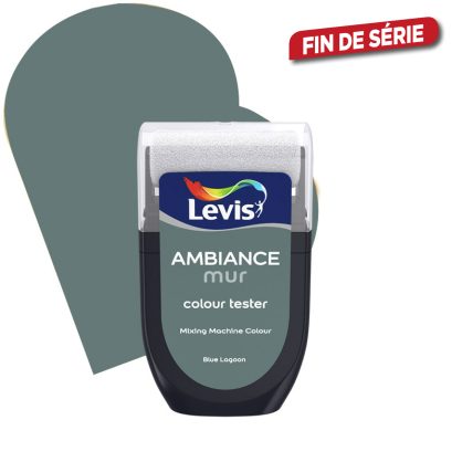 Testeur peinture murale Ambiance Blue Lagoon 30 ml LEVIS