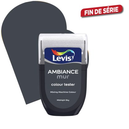 Testeur peinture murale Ambiance Midnight Sky 30 ml LEVIS