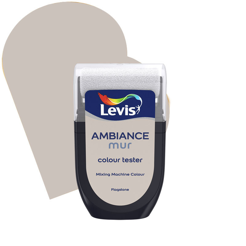 Testeur peinture pour murs Ambiance flagstone 0,03 L LEVIS