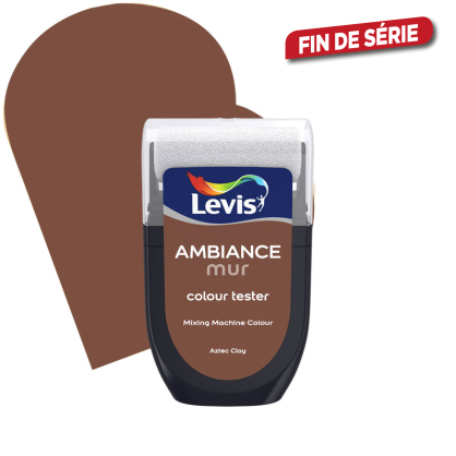 Testeur peinture murale Ambiance Aztec Clay 30 ml LEVIS