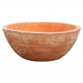 Coupe ronde terracotta Terra Crafted Ø 46 x 18 cm