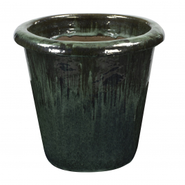 Pot conique Jade Camelia Ø 41 x 38 cm