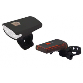 Set d'éclairage pour vélo Muon rechargeable par USB