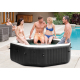 PureSpa octogonal Jets & Bulles 4 personnes Ø 2,01 x 0,71 m INTEX