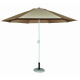 Parasol droit taupe Ø 300 cm