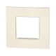 Plaque de recouvrement Intense simple blanc NIKO