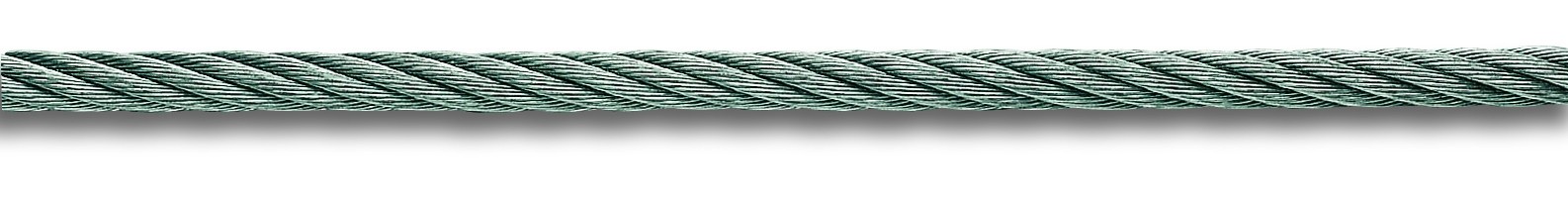 Câble acier Gainé PVC rouge - Ø 3 x 5 mm - Couronne 100 mètres : Câbles  Promeca
