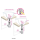 Bonde et siphon Tout-en-1 pour lavabo INVENTIV