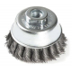 Brosse coupe avec fil en acier torsadé ø 90 mm