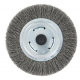 Brosse de touret avec fil en acier ondulé ø 150 mm