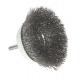 Brosse coupe avec fil en inox ø 75 mm