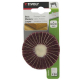 Roue à lamelles abrasives grain 80 Ø 60 x 30 mm