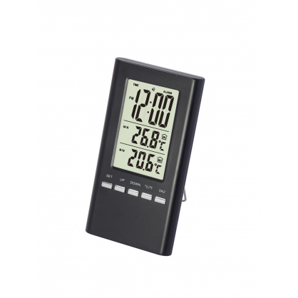 Thermomètre numérique intérieur/extérieur avec sonde filaire