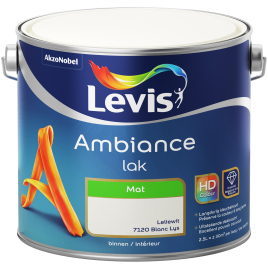 Peinture laque Ambiance Mat Blanc Lys 2,5 L LEVIS