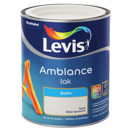 Peinture laque Ambiance Satin Épeautre 0,75 L LEVIS