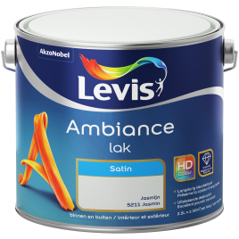 Peinture laque Ambiance Satin Jasmin 2,5 L LEVIS