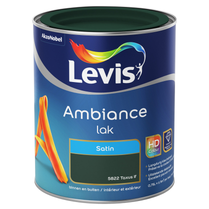 Peinture laque Ambiance Satin If 0,75 L LEVIS