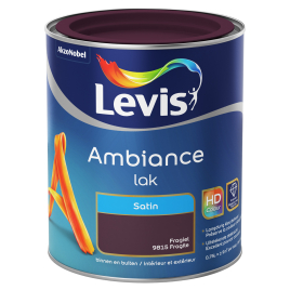 Peinture laque Ambiance Satin Fragile 0,75 L LEVIS