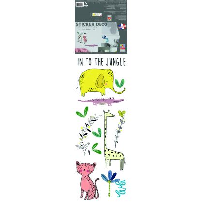 Planche de stickers Into the Jungle