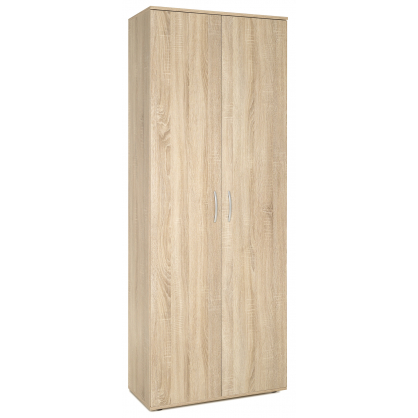 Armoire multifonctionnelle chêne 70 x 34 x 187 cm PRACTO HOME