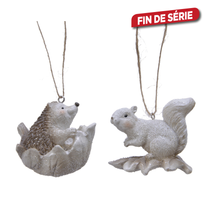 Animal à suspendre 6 cm DECORIS