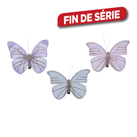 Papillon à clipser DECORIS