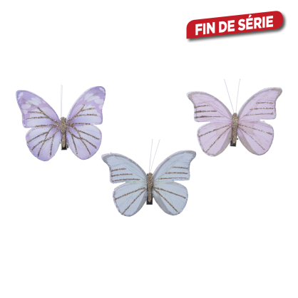 Papillon à clipser DECORIS