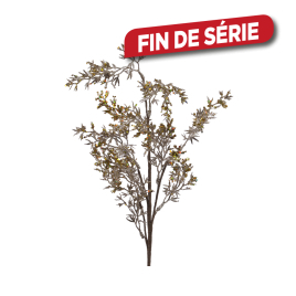 Branche dorée pailletée 70 cm DECORIS