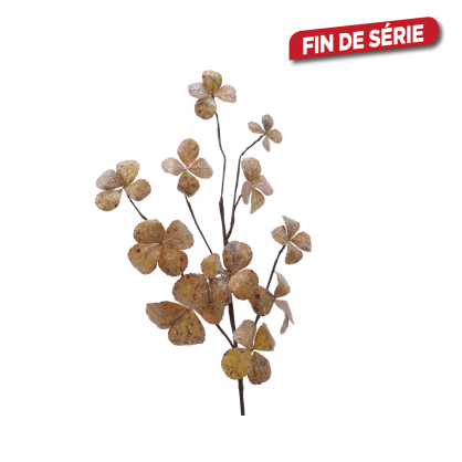 Branche pailletée et enneigée 70 cm DECORIS