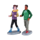 Set de figurines joggeurs 2 pièces LEMAX