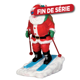 Figurine Père Noël en ski LEMAX