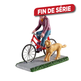 Figurine Balade à vélo LEMAX