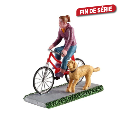 Figurine Balade à vélo LEMAX