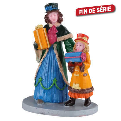 Figurine Shopping familial LEMAX