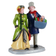 Figurine couple qui fait du shopping LEMAX