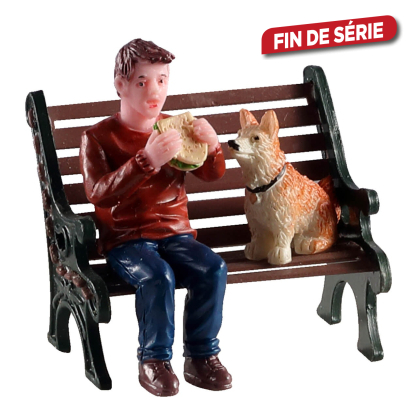 Figurine Déjeuner avec Buddy LEMAX