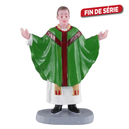 Figurine prêtre LEMAX