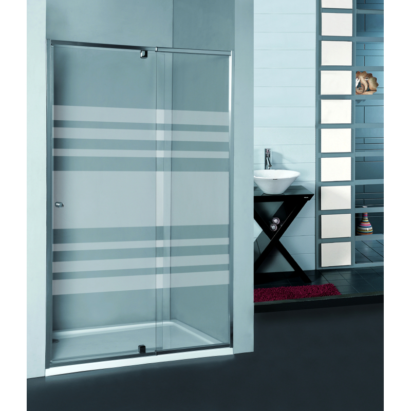 Porte de douche pivotante à carreaux Priva 76 à 80 cm ALLIBERT