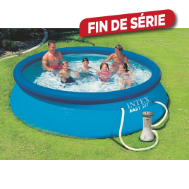 Piscine Easy Set avec accessoire de filtration Ø 4,57 x 0,84 m INTEX