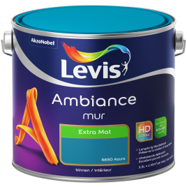 Peinture mur Ambiance Blanc Lys extra mat 1 L LEVIS