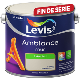 Peinture mur Ambiance Artichaut extra mat 2,5 L LEVIS