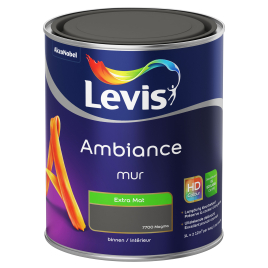 Peinture mur Ambiance Magma extra mat 1 L LEVIS