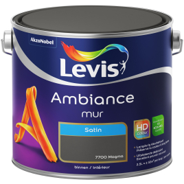 Peinture mur Ambiance Magma satin 2,5 L LEVIS