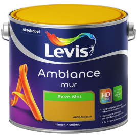 Peinture mur Ambiance Madras extra mat 2,5 L LEVIS