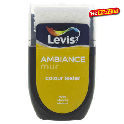 Testeur Peinture mural Ambiance madras 30 ml LEVIS